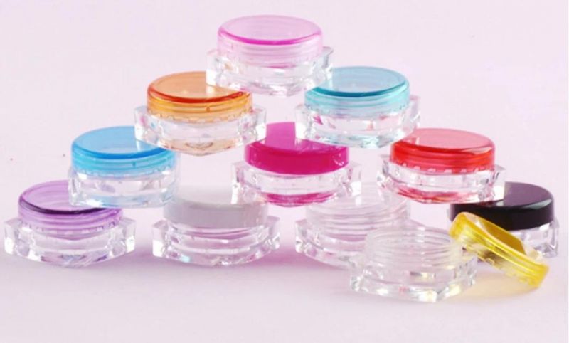 3G/5g Square Bottom Cream Box Cosmetic Packaging Lipstick Mini Skin Care Product Sub-Bottle Cream Bottle Sample Small