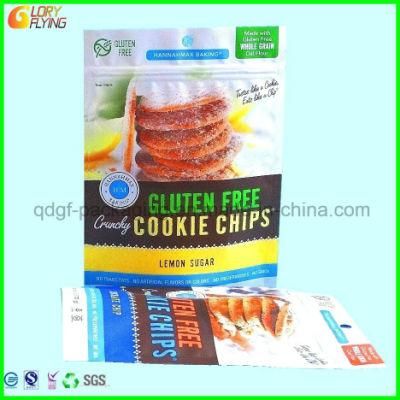 Wonderful Printing Food Bag for Packing Cookies Chips