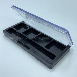 B012 Square Beauty Customized Makeup Plastic Eyeshadow Container