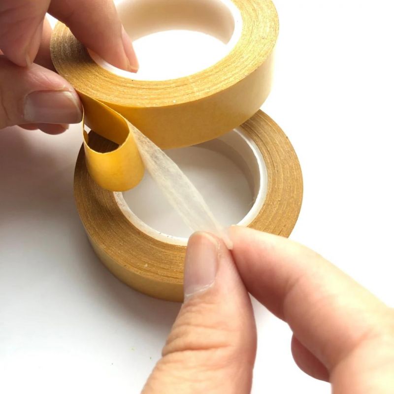 Waterproof Pet Transparent Oil Adhesive Double-Sided Yellow Paper Tape