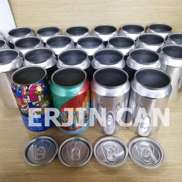 Aluminum Beverage Can and 202 Sot End