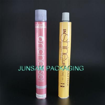 Metal Aluminium Soft Tube Cosmetic Product Metal Collapsible Packaging China Supplier