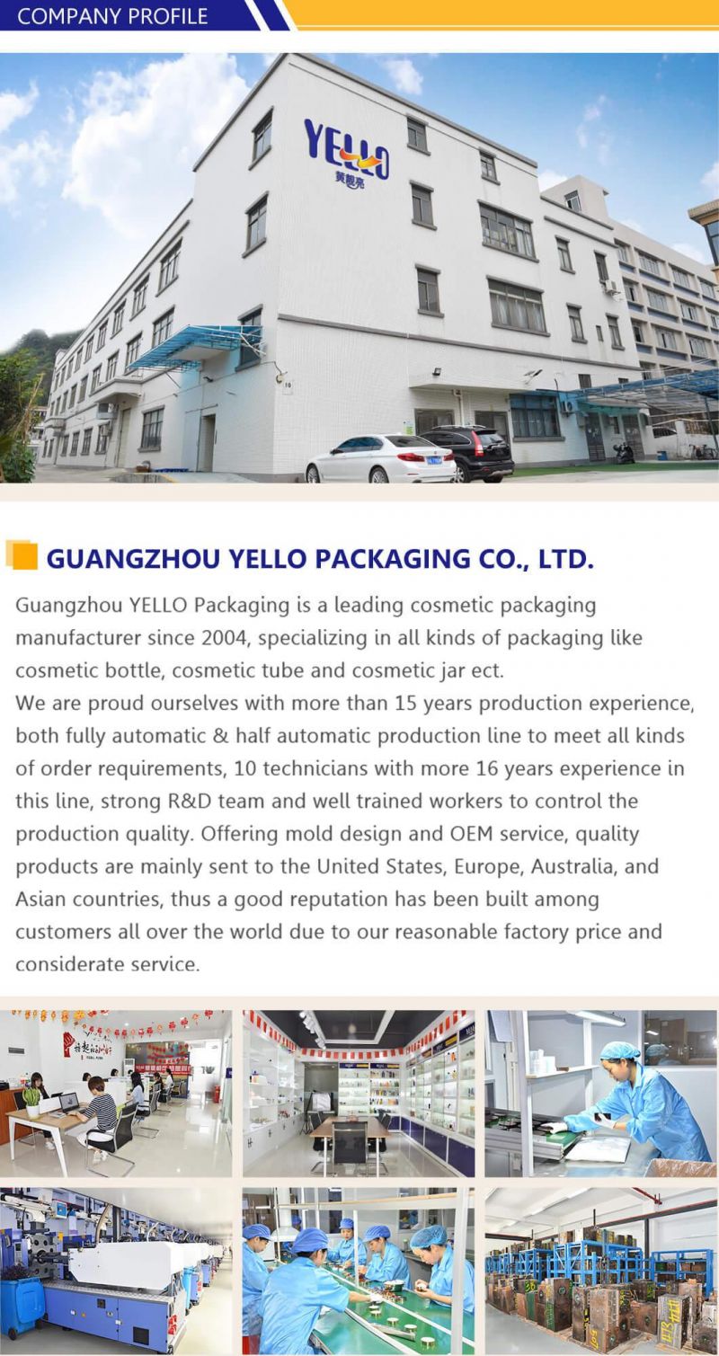 Plastic OEM/ODM Multi-Function Cosmetic Cream Tube with Good Production Line