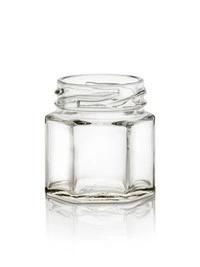 45ml (1.5 OZ) Hex Jar for Jam with 43tw Finish