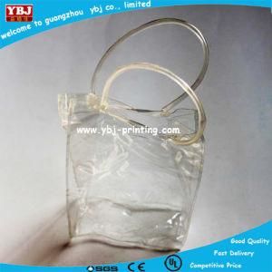 Custom Clear Printed Flower Pattern PVC Duvet Blanket Bag Wholesale