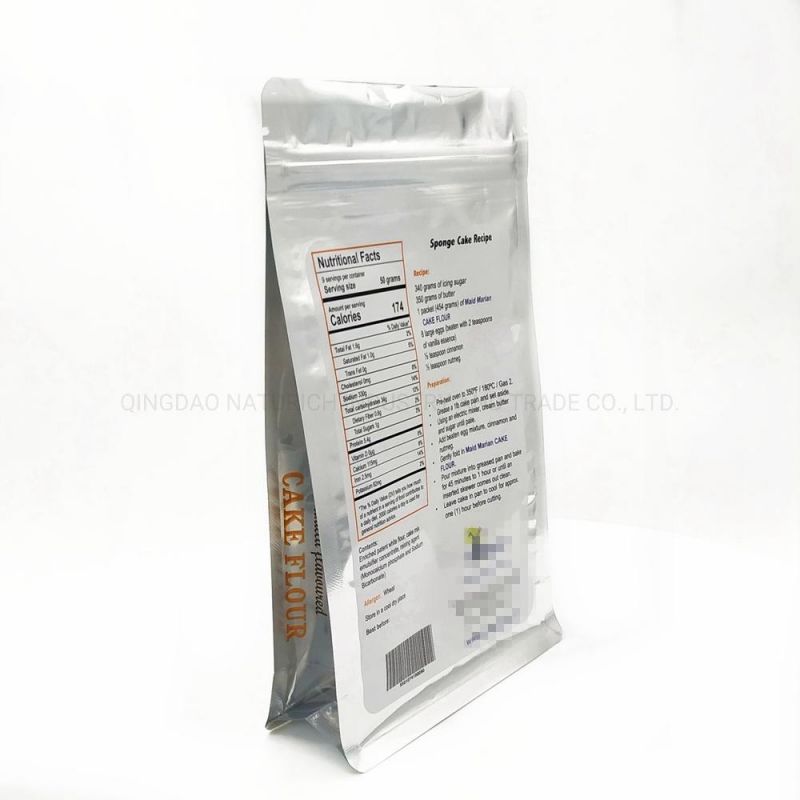 1 Kg 500g 2kg Wheat Flour Plastic Packing Bags Zipper Bag