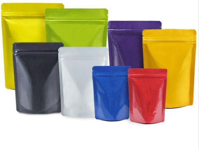 Colorful Plastic Stand up Pouches