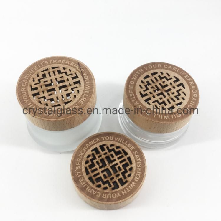 30ml 50ml Car Air Oil Essential Oil Diffuser with Wooden Caps