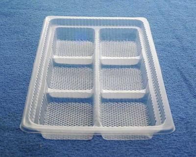 Transparent cheap plastic tray hot selling biscuit tray PET plastic tray wholesale