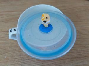 High Quality Plastic Cup Promotional 3D Rubber Cup Lid (CC-263)