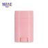 Fancy and Mini Cosmetic Packaging Empty Sunscreen Stick 20ml Pink Sunscreen Lotion Bottle