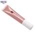 Empty Fancy Pink Cosmetic Packaging Aluminum Plastic Airless Pump Tube