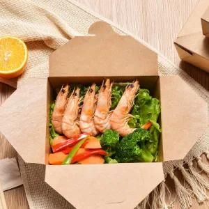 Food Grade Carton Box Custom Corrugated Kraft Food Paper Box