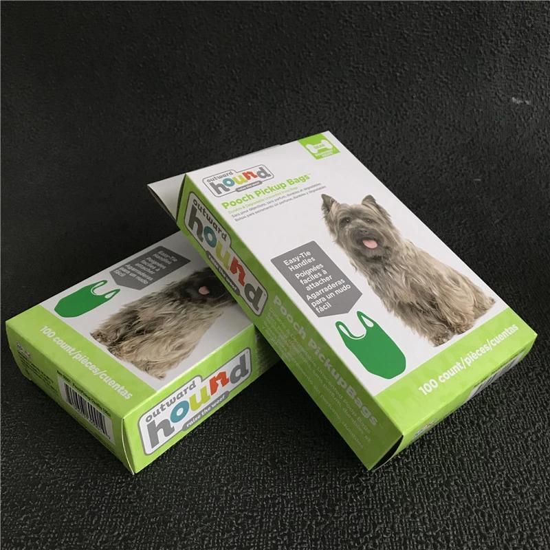 Customized printed hang hole paper box for packaging box