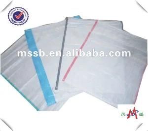China 2021 50*90cm Green Line Plastic PP Polypropylene Sand Bag