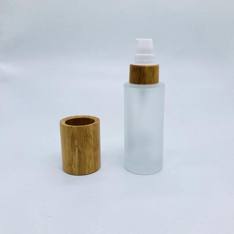 DIY Cosmetics Frosted Glass Pump Sprayer Bottle