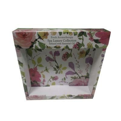 Corrugated Board Fresh Flower Printing Packaging Box for Shampoo