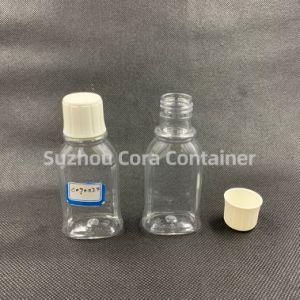 91ml Neck Size 24mm Pet Plastic Cosmetic Bottle with Screwing Cap