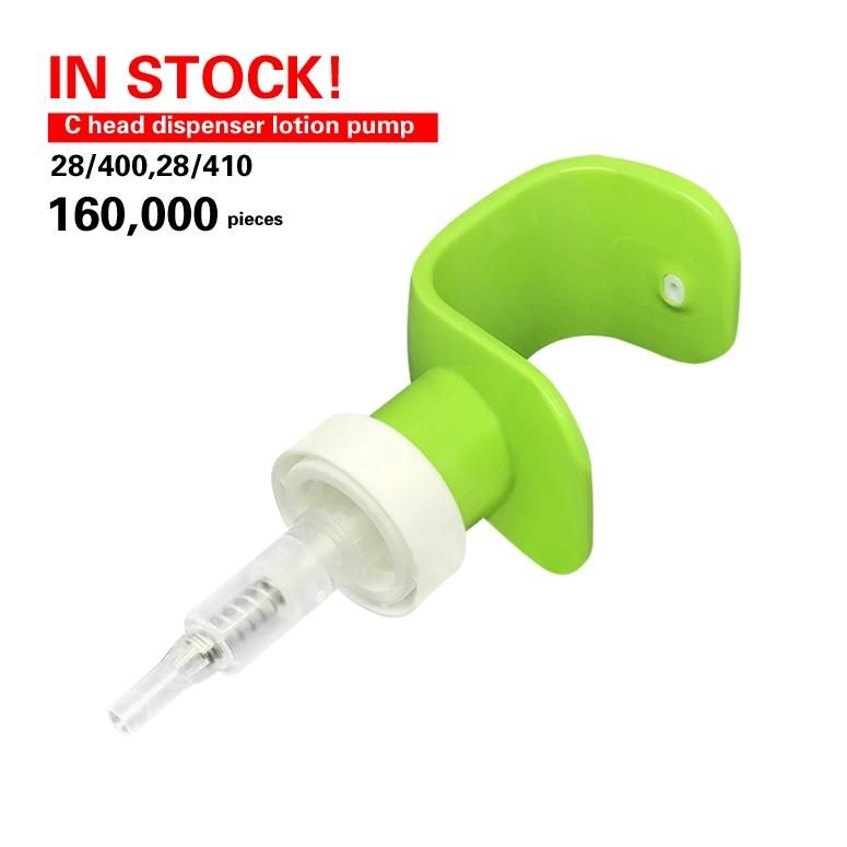 in Stock! 28 400 C Head Pump One-Hand Use Plastic Dispenser Lotion Pump