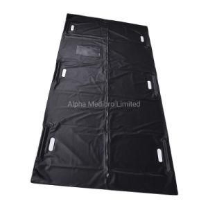 Customized Funeral Disposable Heavy Duty Leakproof Cadavers Corpse Dead PVC Body Bag with Zipper and Handle