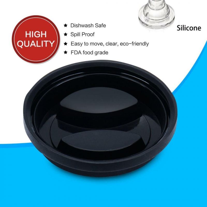 Silicone Drinking Lid Spill-Proof Cup Lids Reusable Coffee Mug Lids Coffee Cup Covers