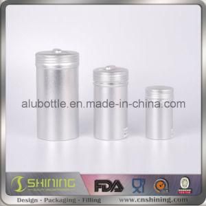 Empty Aluminum Food Canister