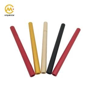Custom Colorful Thin Long Cylinder Tube Small Cardboard Incense Stick Packaging Box
