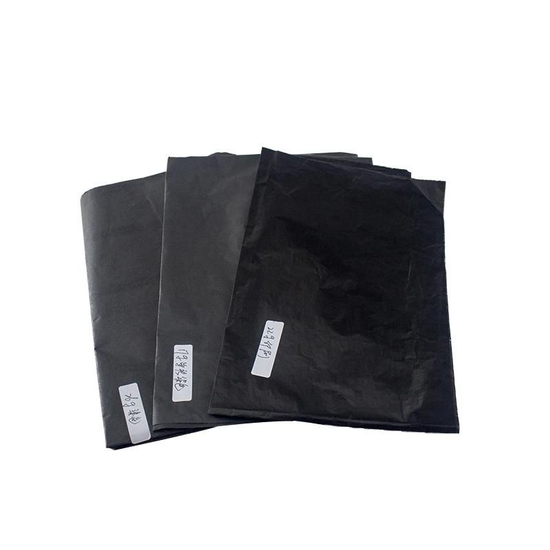 Wholesale High-End Quality 22GSM Blank Black Wrapping Tissue Paper