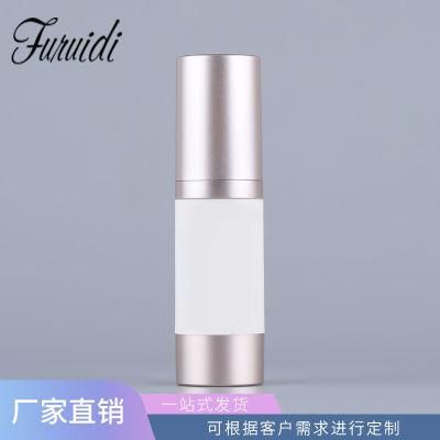 Plastic Transparent External Spring Cosmetic Packaging Transparent/Frosted Lotion Bottle