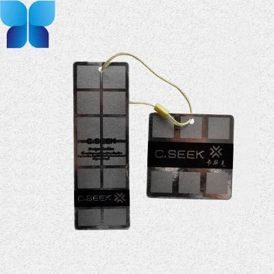 OEM Black Paper Fashion Hang Tags for Clothing Label