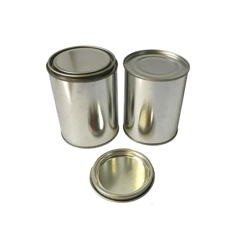 Round Steel Can with Lid for Paint