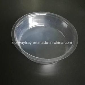 Transparent Pet Round Food Packaging Blister Tray