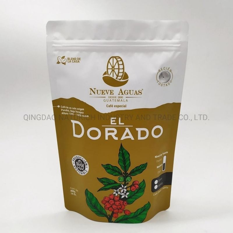 Stand up Bag with Zipper Plastic Packaging Bag for Coffee Food Packing Pouch Doypack Pouches Mylar Bags