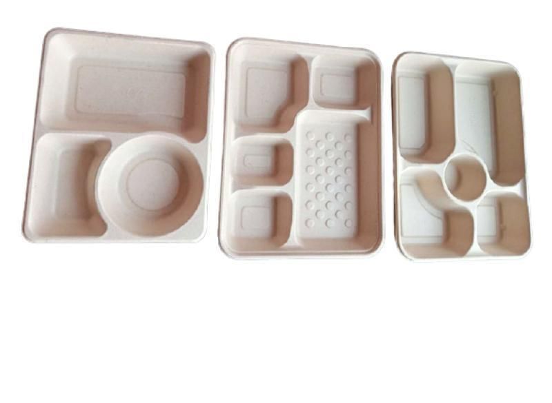 Disposable Takeaway Food Containers Biodegradable Printed Paper Fast Food Packaging