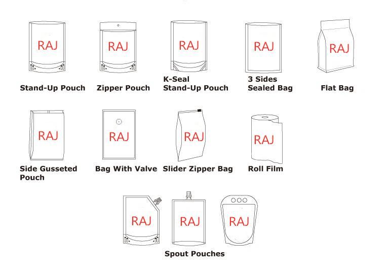 Aluminum Foil Ziplock Vacuum Rice Coffee Block Bottom Valve Tea Cookies Chips Food Storage Safe Plastic Pouch Packaging Bag