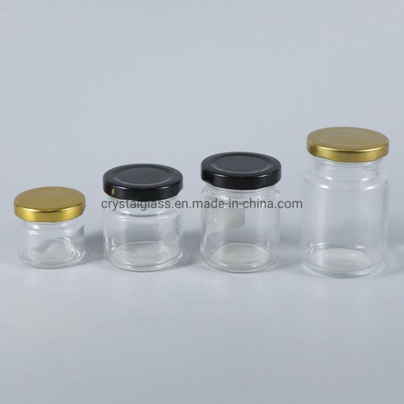 Cheap Mini 25ml Glass Honey Jar with Screw Lid Factory Sale