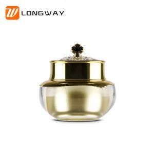 Acrylic Crown Shaped Cream Jar 15g 30g 50g 70g