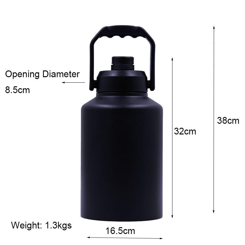 Big Handle Opening Summer Water Packaging Bottle with Sleeve