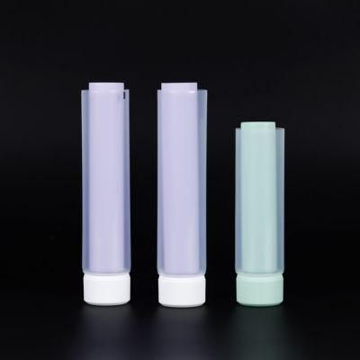 Eco Friendly Plastic Cream Tube Sugar Cane Paper Refillable Fast Red Shipping Outer Cosmetic Solid Soft Tube