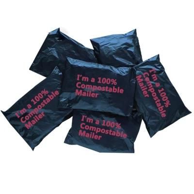 Cornstarch Based Custom Logo Printed Biodegradable Poly Mailers Mailing Bags