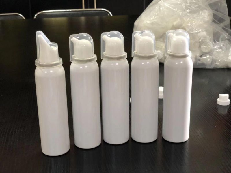 Factory Wholesale Metal Aerosol Spray Bottles/Diameter 35mm X Height 140mm Aluminum Aerosol Cans with Nasal Sprayer