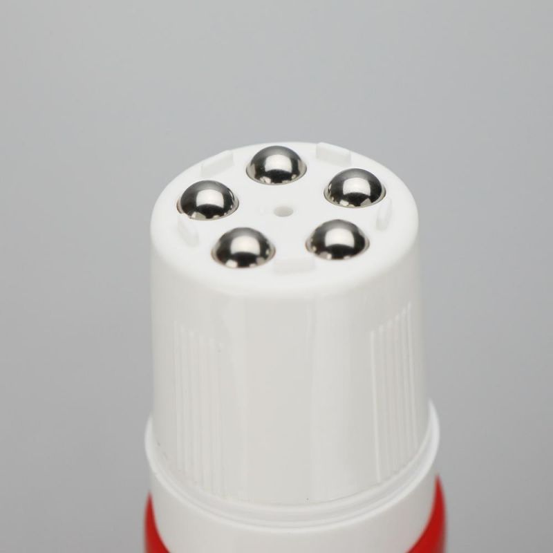 Essence Oil Cosmetic Plastic Tube with 5 Metal Roll