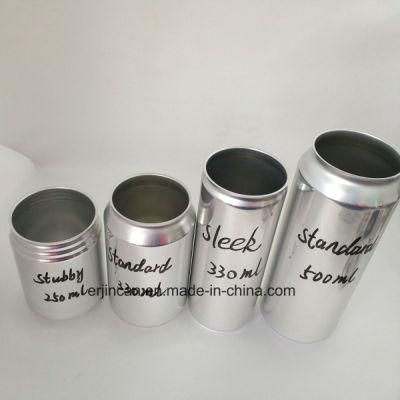 330ml Empty Custom Beverage Aluminum Can Manufacturer for Food Packaging