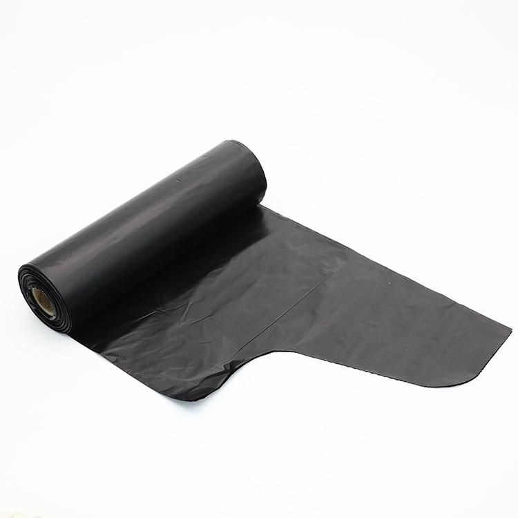 Customized Size Bag Strong Heavy Duty Black Garbage Bags Star Sealed Trash Bags