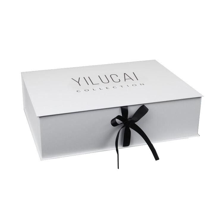 Wholesale Cardboard Gift White Hair Box Packaging