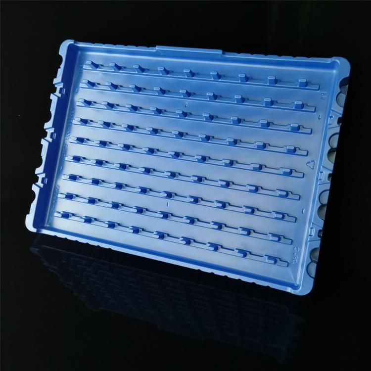 Customized Blister Component Packaging, Vacuum Forming Plastic Tray, Electronic Tray