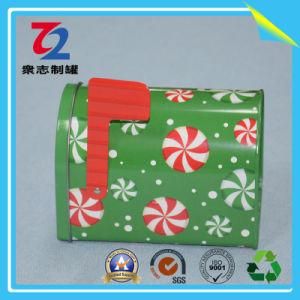 Customized Christmas Mailbox Tin Can for Food