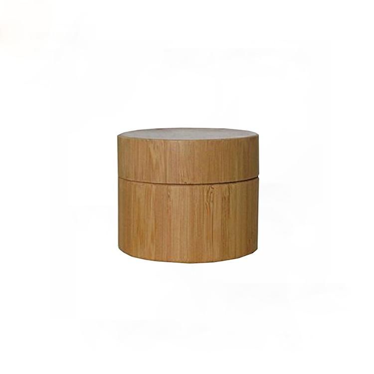 Empty Bamboo Texture Jar for Face/Eye PP Cream Container Ssh-4048