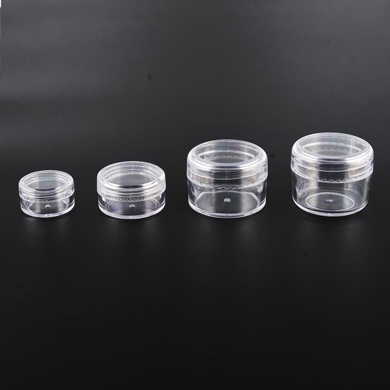 High Quality Plastic PP as 5g 10g 25g 30g Empty Cosmetic Cream Jar