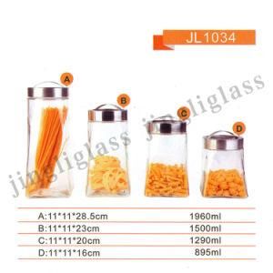 Best Selling Storage Glass Jar with Cap
